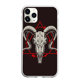 Чехол для iPhone 11 Pro матовый с принтом Культ в Тюмени, Силикон |  | demon | devil | fashion | goat | hell | horror | monster | satan | skull | style | ад | демон | дьявол | козёл | мода | монстр | сатана | стиль | ужас | череп
