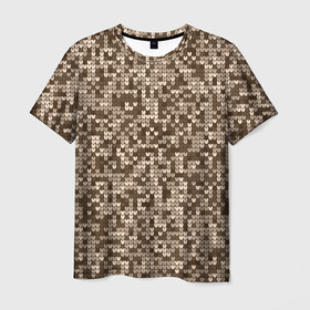 Мужская футболка 3D с принтом ВЯЗАНЫЙ КАМУФЛЯЖ в Тюмени, 100% полиэфир | прямой крой, круглый вырез горловины, длина до линии бедер | camouflage | армия | военная форма | военный | вооружение | вооруженные силы | вязанный | вязаный | защита | защитный цвет | камуфляж | маскировка | солдат | униформа | форма | хаки