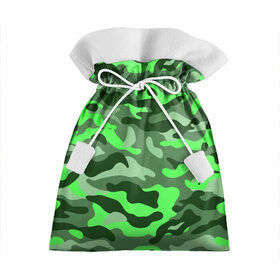Подарочный 3D мешок с принтом CAMOUFLAGE GREEN в Тюмени, 100% полиэстер | Размер: 29*39 см | Тематика изображения на принте: camouflage | армия | военная форма | военный | вооружение | вооруженные силы | защита | защитный цвет | зеленый | камуфляж | маскировка | солдат | униформа | форма