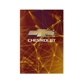 Обложка для паспорта матовая кожа с принтом Chevrolet. в Тюмени, натуральная матовая кожа | размер 19,3 х 13,7 см; прозрачные пластиковые крепления | Тематика изображения на принте: abstract | auto | brand | car | chevrolet | geometry | sport | texture | абстракция | авто | автомобильные | бренд | геометрия | классика | машины | модные | спорт | стиль | текстура | шевроле