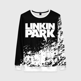 Женский свитшот 3D с принтом LINKIN PARK [4] в Тюмени, 100% полиэстер с мягким внутренним слоем | круглый вырез горловины, мягкая резинка на манжетах и поясе, свободная посадка по фигуре | linkin | linkin park | music | park | rock | линкин | линкин парк | музыка | парк | рок