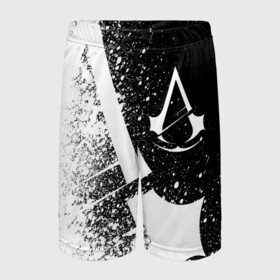 Детские спортивные шорты 3D с принтом Assassin’s Creed [03] в Тюмени,  100% полиэстер
 | пояс оформлен широкой мягкой резинкой, ткань тянется
 | Тематика изображения на принте: ezio | game | ubisoft | ассасин крид | кредо ассасина | эцио