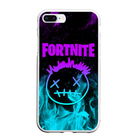 Чехол для iPhone 7Plus/8 Plus матовый с принтом FORTNITE X TRAVIS SCOTT в Тюмени, Силикон | Область печати: задняя сторона чехла, без боковых панелей | fortnite | fortnite 2 | fortnite x маршмелло | ikonik | marshmello | ninja | ninja streamer | travis scott | иконик | ниндзя | пили | трэвис скотт | фортнайт | фортнайт 2 | фортнайт глава 2