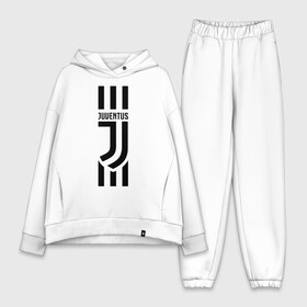 Женский костюм хлопок Oversize с принтом JUVENTUS в Тюмени,  |  | cr7 | fc juventus | football | juve | juventus | ronaldo | sport | роналдо | спорт | футбол | ювентус