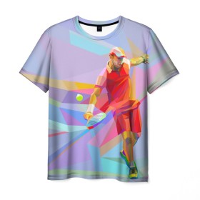 Мужская футболка 3D с принтом Абстракция в Тюмени, 100% полиэфир | прямой крой, круглый вырез горловины, длина до линии бедер | box | clothes | football | karate | mma | sport | venum | айкидо | боевые искусства | бокс | венум | дзюдо | карате | кикбоксинг | мма | рестлинг | спортивные одежды | футбол