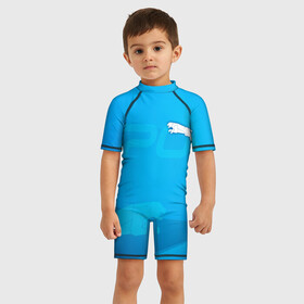 Детский купальный костюм 3D с принтом Спорт в Тюмени, Полиэстер 85%, Спандекс 15% | застежка на молнии на спине | box | clothes | football | karate | mma | sport | venum | айкидо | боевые искусства | бокс | венум | дзюдо | карате | кикбоксинг | мма | рестлинг | спорт | спортивные одежды | футбол