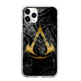 Чехол для iPhone 11 Pro Max матовый с принтом ASSASSIN`S CREED VALHALLA в Тюмени, Силикон |  | Тематика изображения на принте: crow | slayer | valhalla | vikings | асасин | ассасин крид | ассассин | вальхалла | викинги | ворон | тамплиеры