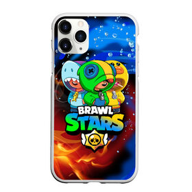 Чехол для iPhone 11 Pro матовый с принтом BRAWL STARS LEON SKINS в Тюмени, Силикон |  | 