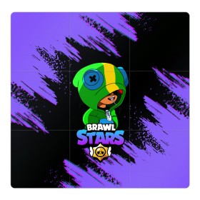 Магнитный плакат 3Х3 с принтом Brawl Stars LEON в Тюмени, Полимерный материал с магнитным слоем | 9 деталей размером 9*9 см | 8 bit | 8 бит | bibi | brawl | brawl stars | crow | leon | spike | sprout | stars | бравл | бравл старс | браво старс | игра | компьютерная | кров | леон | онлайн | старс