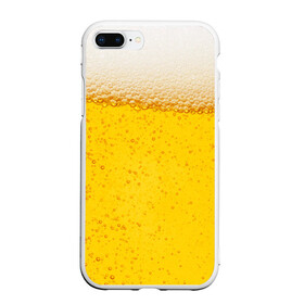 Чехол для iPhone 7Plus/8 Plus матовый с принтом Пиво в Тюмени, Силикон | Область печати: задняя сторона чехла, без боковых панелей | пенное | хмельное