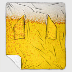 Плед с рукавами с принтом Пиво в Тюмени, 100% полиэстер | Закругленные углы, все края обработаны. Ткань не мнется и не растягивается. Размер 170*145 | пенное | хмельное