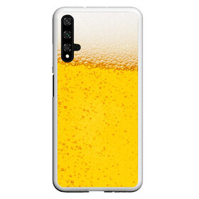 Чехол для Honor 20 с принтом Пиво в Тюмени, Силикон | Область печати: задняя сторона чехла, без боковых панелей | пенное | хмельное