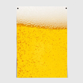 Постер с принтом Пиво в Тюмени, 100% бумага
 | бумага, плотность 150 мг. Матовая, но за счет высокого коэффициента гладкости имеет небольшой блеск и дает на свету блики, но в отличии от глянцевой бумаги не покрыта лаком | пенное | хмельное