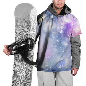 Накидка на куртку 3D с принтом Звездное небо в Тюмени, 100% полиэстер |  | галактика | туманность