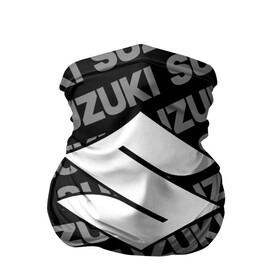 Бандана-труба 3D с принтом SUZUKI (9) в Тюмени, 100% полиэстер, ткань с особыми свойствами — Activecool | плотность 150‒180 г/м2; хорошо тянется, но сохраняет форму | Тематика изображения на принте: suzuki | авто | автомобиль | сузуки