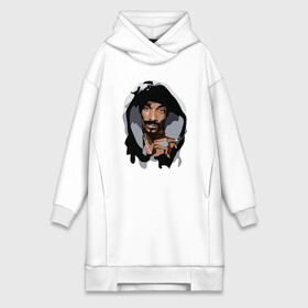 Платье-худи хлопок с принтом Snoop Dogg в Тюмени,  |  | 2pac | black | dog | dr dre | hip hop | rap | snoop dogg | west coast | гангстер | микрофон | музыка | рифма | рэп | рэпер | снуп дог | собака | хип хоп