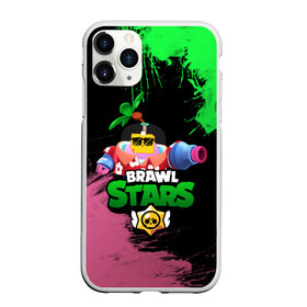 Чехол для iPhone 11 Pro матовый с принтом СПРУТ BRAWL STARS в Тюмени, Силикон |  | brawl | brawl stars | brawl stars sprout | clash | sprout | tropical sprout | бравл старс | игра | мобильные игры | спраут | тропический спрут