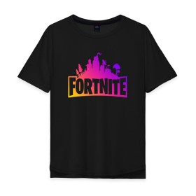 Мужская футболка хлопок Oversize с принтом FORTNITE PARTY EVENT в Тюмени, 100% хлопок | свободный крой, круглый ворот, “спинка” длиннее передней части | Тематика изображения на принте: deadmau5 | fortnite | fortnite 2 | fortnite x маршмелло | ikonik | marshmello | ninja | ninja streamer | raven | travis scott | ворон | иконик | ниндзя | пили | рейвен | трэвис скотт | фортнайт