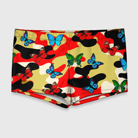 Мужские купальные плавки 3D с принтом Камуфляжные бабочки в Тюмени, Полиэстер 85%, Спандекс 15% |  | Тематика изображения на принте: бабочки | камуфляж | камуфляжные бабочки | хаки