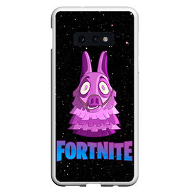 Чехол для Samsung S10E с принтом Lama Fortnite в Тюмени, Силикон | Область печати: задняя сторона чехла, без боковых панелей | fortnite | fortnite chapter 2 | fortnite лама | lama | lama fortnite | llama | space | в космосе | лама | лама в космосе | лама из | лама фортнайт | фортнайт | фортнайт lama | фортнайт глава 2