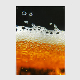 Постер с принтом ТЕМНОЕ ПИВО в Тюмени, 100% бумага
 | бумага, плотность 150 мг. Матовая, но за счет высокого коэффициента гладкости имеет небольшой блеск и дает на свету блики, но в отличии от глянцевой бумаги не покрыта лаком | beer | бир | напитки | пенное