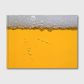 Альбом для рисования с принтом ПИВНОЕ СЧАСТЬЕ в Тюмени, 100% бумага
 | матовая бумага, плотность 200 мг. | Тематика изображения на принте: beer | бир | напитки | пенное
