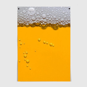 Постер с принтом ПИВНОЕ СЧАСТЬЕ в Тюмени, 100% бумага
 | бумага, плотность 150 мг. Матовая, но за счет высокого коэффициента гладкости имеет небольшой блеск и дает на свету блики, но в отличии от глянцевой бумаги не покрыта лаком | beer | бир | напитки | пенное