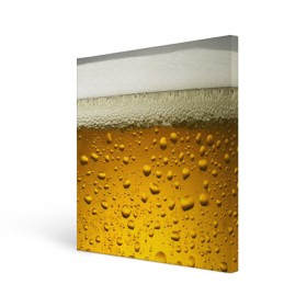 Холст квадратный с принтом ПИВО в Тюмени, 100% ПВХ |  | Тематика изображения на принте: beer | textures | бир | напитки | пенное | текстуры | фон