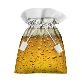 Подарочный 3D мешок с принтом ПИВО в Тюмени, 100% полиэстер | Размер: 29*39 см | Тематика изображения на принте: beer | textures | бир | напитки | пенное | текстуры | фон