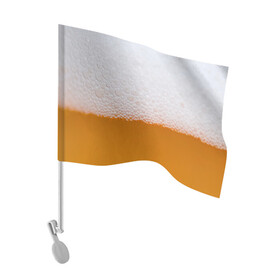 Флаг для автомобиля с принтом ТЕМА:ПИВО в Тюмени, 100% полиэстер | Размер: 30*21 см | beer | бир | напитки | пенное