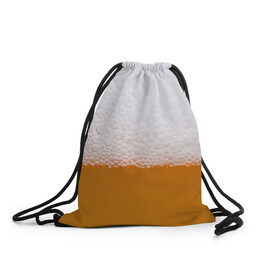 Рюкзак-мешок 3D с принтом ТЕМА:ПИВО в Тюмени, 100% полиэстер | плотность ткани — 200 г/м2, размер — 35 х 45 см; лямки — толстые шнурки, застежка на шнуровке, без карманов и подкладки | beer | бир | напитки | пенное