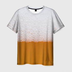 Мужская футболка 3D с принтом ТЕМА:ПИВО в Тюмени, 100% полиэфир | прямой крой, круглый вырез горловины, длина до линии бедер | beer | бир | напитки | пенное