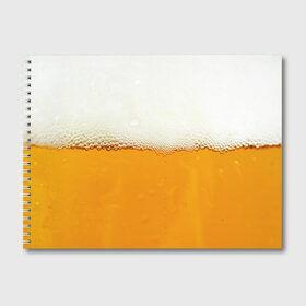 Альбом для рисования с принтом Я ПИВО! в Тюмени, 100% бумага
 | матовая бумага, плотность 200 мг. | Тематика изображения на принте: beer | бир | напитки | пенное