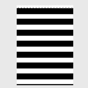 Скетчбук с принтом Моряк в Тюмени, 100% бумага
 | 48 листов, плотность листов — 100 г/м2, плотность картонной обложки — 250 г/м2. Листы скреплены сверху удобной пружинной спиралью | Тематика изображения на принте: goalkeeper | lines | prisoner | stripes | вратарь | заключённый | линии | матрос | море | моряк | полосы