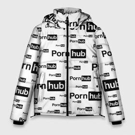 Мужская зимняя куртка 3D с принтом PornHub в Тюмени, верх — 100% полиэстер; подкладка — 100% полиэстер; утеплитель — 100% полиэстер | длина ниже бедра, свободный силуэт Оверсайз. Есть воротник-стойка, отстегивающийся капюшон и ветрозащитная планка. 

Боковые карманы с листочкой на кнопках и внутренний карман на молнии. | Тематика изображения на принте: adriana chechik | bang bros | brooklyn chase | evil angel | funny | laugh | music | reality kings | riley reid | romi rain | sydney cole | xxx | ава тейлор | адриана чечик | девушки