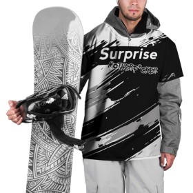 Накидка на куртку 3D с принтом Surprise Motherf*cker в Тюмени, 100% полиэстер |  | Тематика изображения на принте: dexter | fracture | funny | meme | mother | surprise | мазер | сюрприз