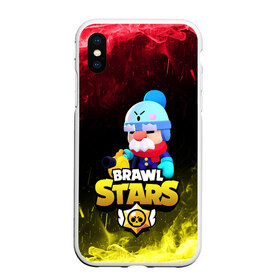 Чехол для iPhone XS Max матовый с принтом GALE BRAWL STARS в Тюмени, Силикон | Область печати: задняя сторона чехла, без боковых панелей | brawl | brawl stars | clash | gale brawl stars | бравл старс | бравл старс гэйл | бравлер | гэйл | игра | мобильные игры