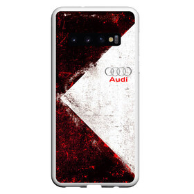 Чехол для Samsung Galaxy S10 с принтом AUDI в Тюмени, Силикон | Область печати: задняя сторона чехла, без боковых панелей | abstract | audi | auto | brand | car | geometry | sport | texture | абстракция | авто | автомобильные | ауди | бренд | геометрия | классика | машины | модные | спорт | стиль | текстура