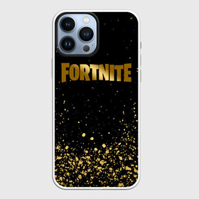 Чехол для iPhone 13 Pro Max с принтом FORTNITE GOLDEN | ФОРТНАЙТ ЗОЛОТО в Тюмени,  |  | deadmau5 | fortnite | fortnite 2 | fortnite x маршмелло | ikonik | marshmello | ninja | ninja streamer | raven | travis scott | ворон | иконик | ниндзя | пили | рейвен | трэвис скотт | фортнайт