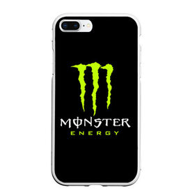 Чехол для iPhone 7Plus/8 Plus матовый с принтом MONSTER ENERGY в Тюмени, Силикон | Область печати: задняя сторона чехла, без боковых панелей | black monster | bmx | claw | cybersport | energy | monster | monster energy | moto | motocross | race | sport | киберспорт | когти | монстер энерджи | монстр | мото | мотокросс | ралли | скейтбординг | спорт | т | энергия