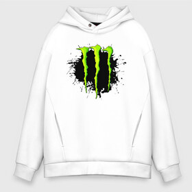 Мужское худи Oversize хлопок с принтом MONSTER ENERGY в Тюмени, френч-терри — 70% хлопок, 30% полиэстер. Мягкий теплый начес внутри —100% хлопок | боковые карманы, эластичные манжеты и нижняя кромка, капюшон на магнитной кнопке | black monster | bmx | claw | cybersport | energy | monster | monster energy | moto | motocross | race | sport | киберспорт | когти | монстер энерджи | монстр | мото | мотокросс | ралли | скейтбординг | спорт | т | энергия