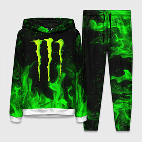 Женский костюм 3D (с толстовкой) с принтом MONSTER ENERGY в Тюмени,  |  | black monster | bmx | claw | cybersport | energy | monster | monster energy | moto | motocross | race | sport | киберспорт | когти | монстер энерджи | монстр | мото | мотокросс | ралли | скейтбординг | спорт | т | энергия