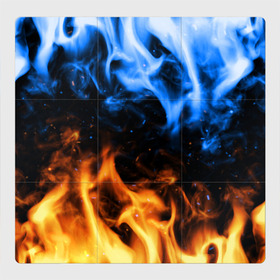 Магнитный плакат 3Х3 с принтом БИТВА ОГНЕЙ в Тюмени, Полимерный материал с магнитным слоем | 9 деталей размером 9*9 см | Тематика изображения на принте: fire | flame | битва | вода | жар | желтый | искра | искры | костер | красный | лед | огней | огнем | огненные | огненный | огни | огнями | огонек | огонечек | огонечки | огонь | огоньки | оранжевый | пламя | пожар