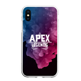 Чехол для iPhone XS Max матовый с принтом Apex Legends в Тюмени, Силикон | Область печати: задняя сторона чехла, без боковых панелей | apex | bangalore | battle | bloodhound | caustic | frontier | gibraltar | legends | lifeline | mirage | royale | shooter | битва | королевская | легенды | фронтир | шутер