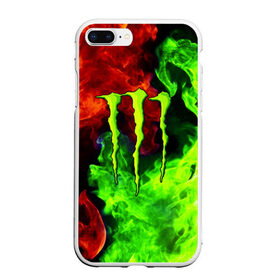 Чехол для iPhone 7Plus/8 Plus матовый с принтом MONSTER ENERGY в Тюмени, Силикон | Область печати: задняя сторона чехла, без боковых панелей | black monster | bmx | claw | cybersport | energy | monster | monster energy | moto | motocross | race | sport | киберспорт | когти | монстер энерджи | монстр | мото | мотокросс | ралли | скейтбординг | спорт | т | энергия