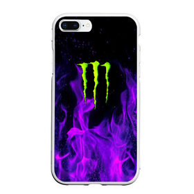 Чехол для iPhone 7Plus/8 Plus матовый с принтом MONSTER ENERGY в Тюмени, Силикон | Область печати: задняя сторона чехла, без боковых панелей | black monster | bmx | claw | cybersport | energy | monster | monster energy | moto | motocross | race | sport | киберспорт | когти | монстер энерджи | монстр | мото | мотокросс | ралли | скейтбординг | спорт | т | энергия