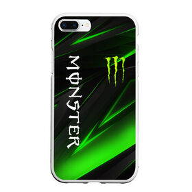 Чехол для iPhone 7Plus/8 Plus матовый с принтом MONSTER ENERGY в Тюмени, Силикон | Область печати: задняя сторона чехла, без боковых панелей | black monster | bmx | claw | cybersport | energy | monster | monster energy | moto | motocross | race | sport | киберспорт | когти | монстер энерджи | монстр | мото | мотокросс | ралли | скейтбординг | спорт | т | энергия