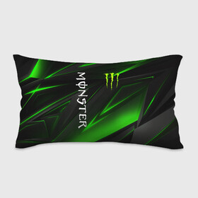 Подушка 3D антистресс с принтом MONSTER ENERGY в Тюмени, наволочка — 100% полиэстер, наполнитель — вспененный полистирол | состоит из подушки и наволочки на молнии | black monster | bmx | claw | cybersport | energy | monster | monster energy | moto | motocross | race | sport | киберспорт | когти | монстер энерджи | монстр | мото | мотокросс | ралли | скейтбординг | спорт | т | энергия