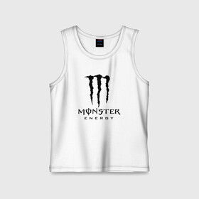 Детская майка хлопок с принтом MONSTER ENERGY в Тюмени,  |  | Тематика изображения на принте: black monster | bmx | claw | cybersport | energy | monster | monster energy | moto | motocross | race | sport | киберспорт | когти | монстер энерджи | монстр | мото | мотокросс | ралли | скейтбординг | спорт | т | энергия