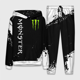 Женский костюм 3D (с толстовкой) с принтом MONSTER ENERGY в Тюмени,  |  | black monster | bmx | claw | cybersport | energy | monster | monster energy | moto | motocross | race | sport | киберспорт | когти | монстер энерджи | монстр | мото | мотокросс | ралли | скейтбординг | спорт | т | энергия